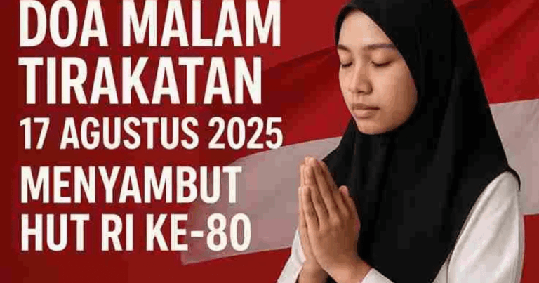 Doa Malam Tirakatan