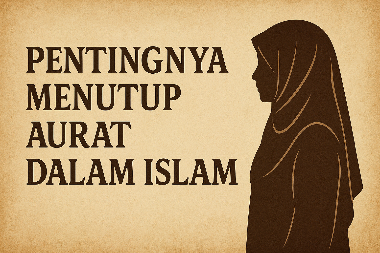 Menutup aurat