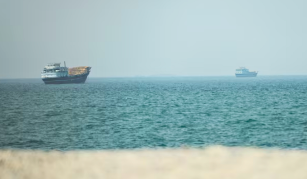 Ilustrasi selat hormuz untuk artikel Iran: Dukungan Logistik ke AS di Selat Hormuz Dianggap Aksi…