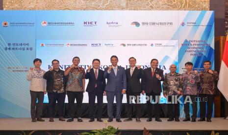 Ilustrasi kemitraan ekonomi untuk artikel Kemitraan Ekonomi Diperkuat di Korea-Indonesia Forum 2026