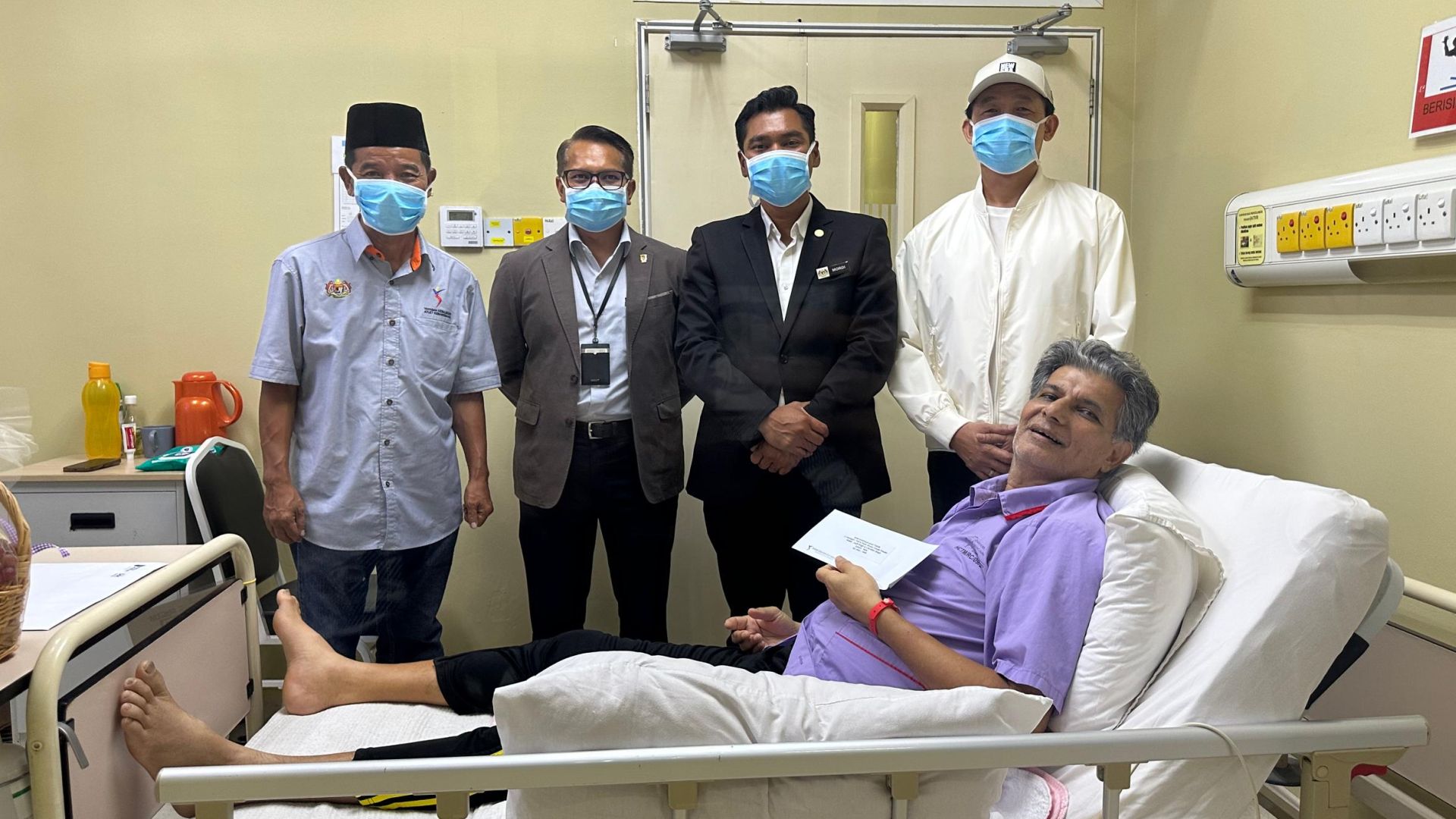 Sarjit Singh dirawat di HCTM Ilustrasi sarjit singh untuk artikel Sarjit Singh Dirawat, YAKEB dan Mordi Bimol Ziarah